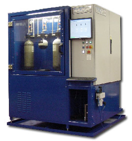 pressure testing machine - cycle testing cylinders